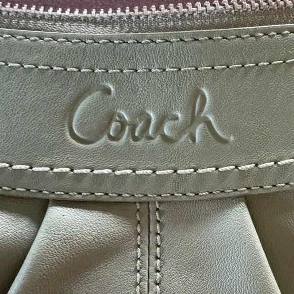 Coach Sage Leather Shoulder Bag - Picture 2 of 6